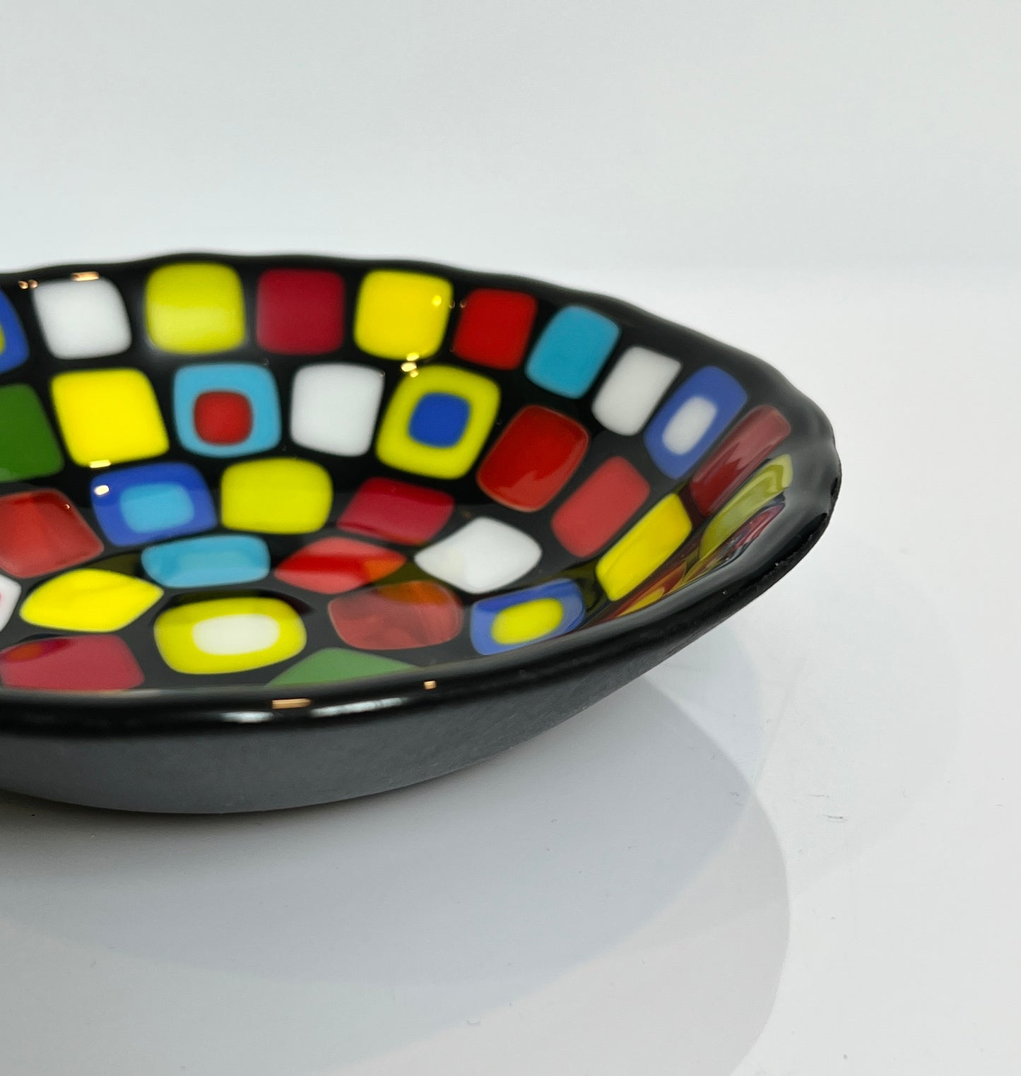 Modern Art Glass Bowl - Small