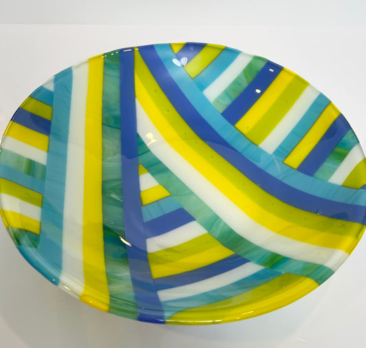 Striped Summer Bowl