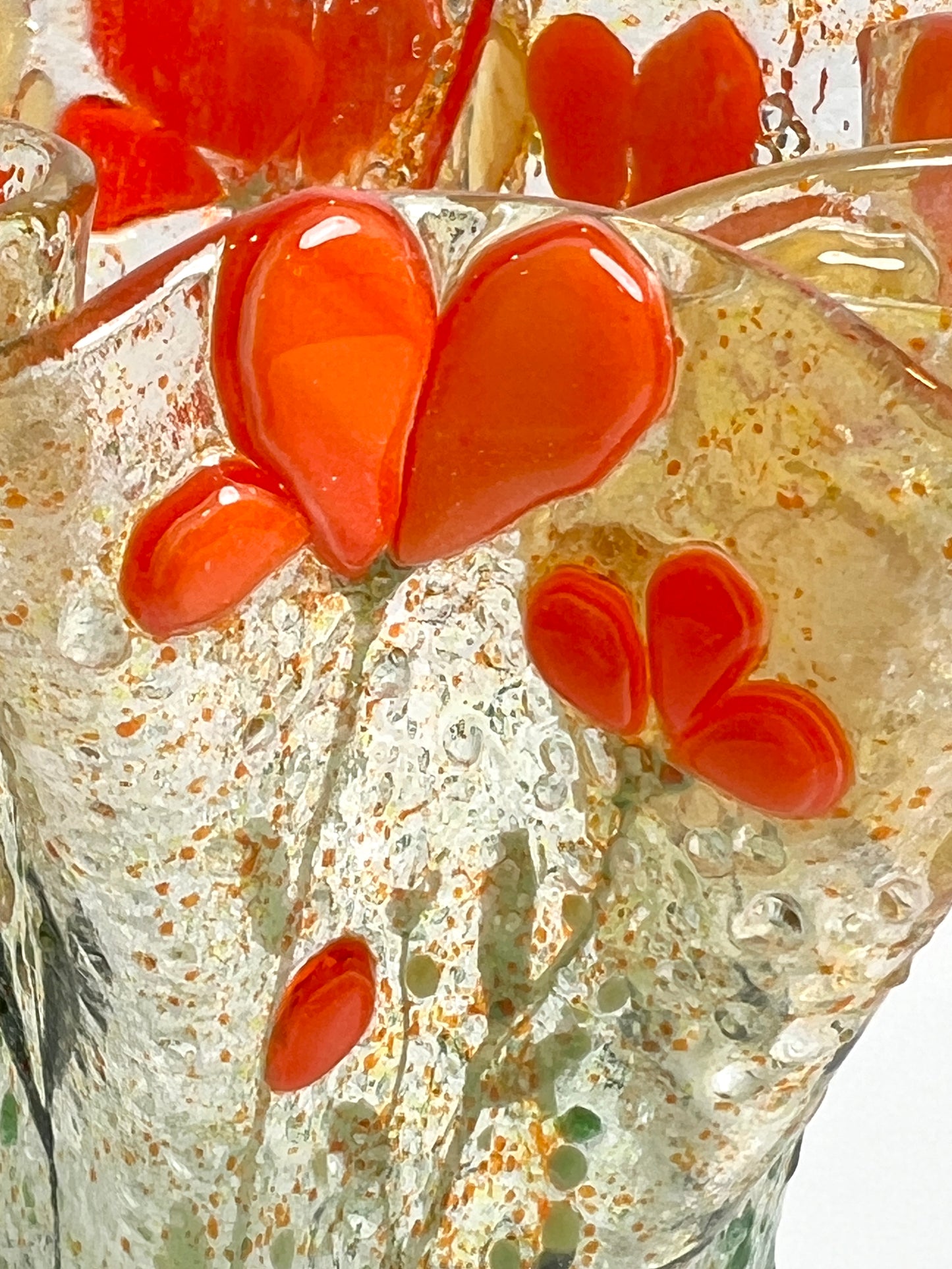 Sunny Meadow Fused Glass Vase