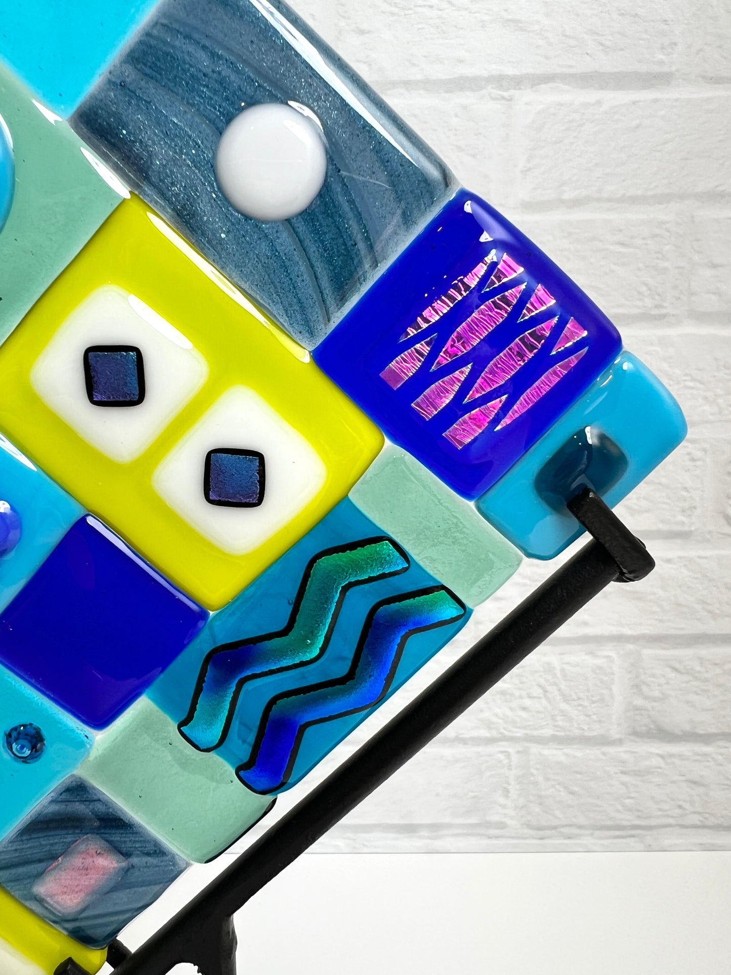 Abstract Glass Sculpture