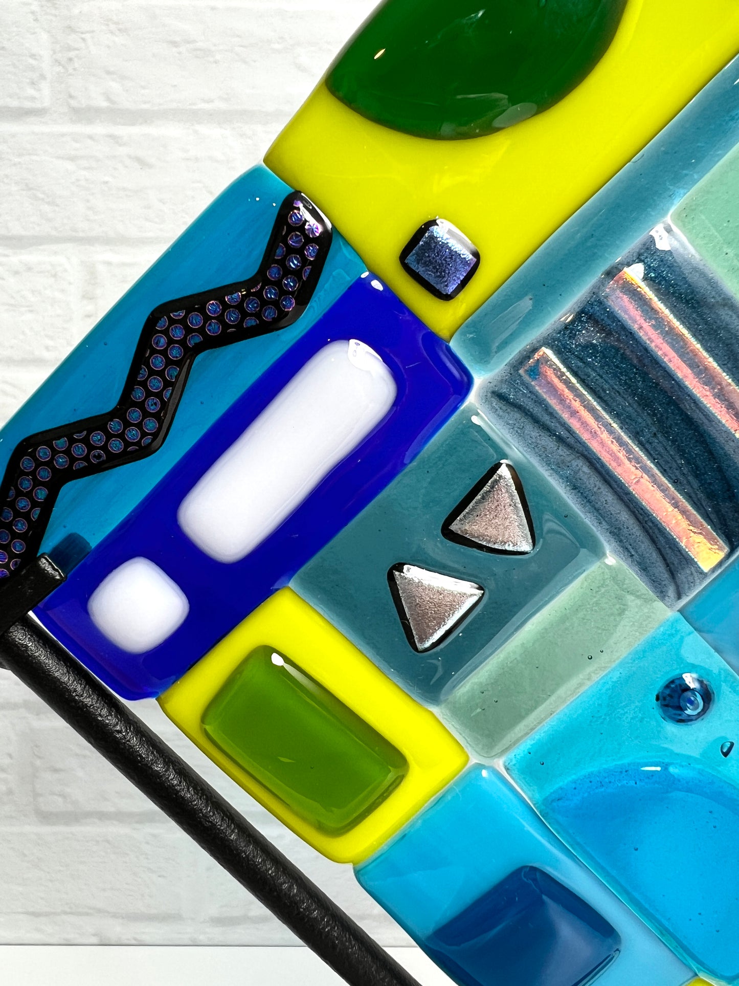 Abstract Glass Sculpture