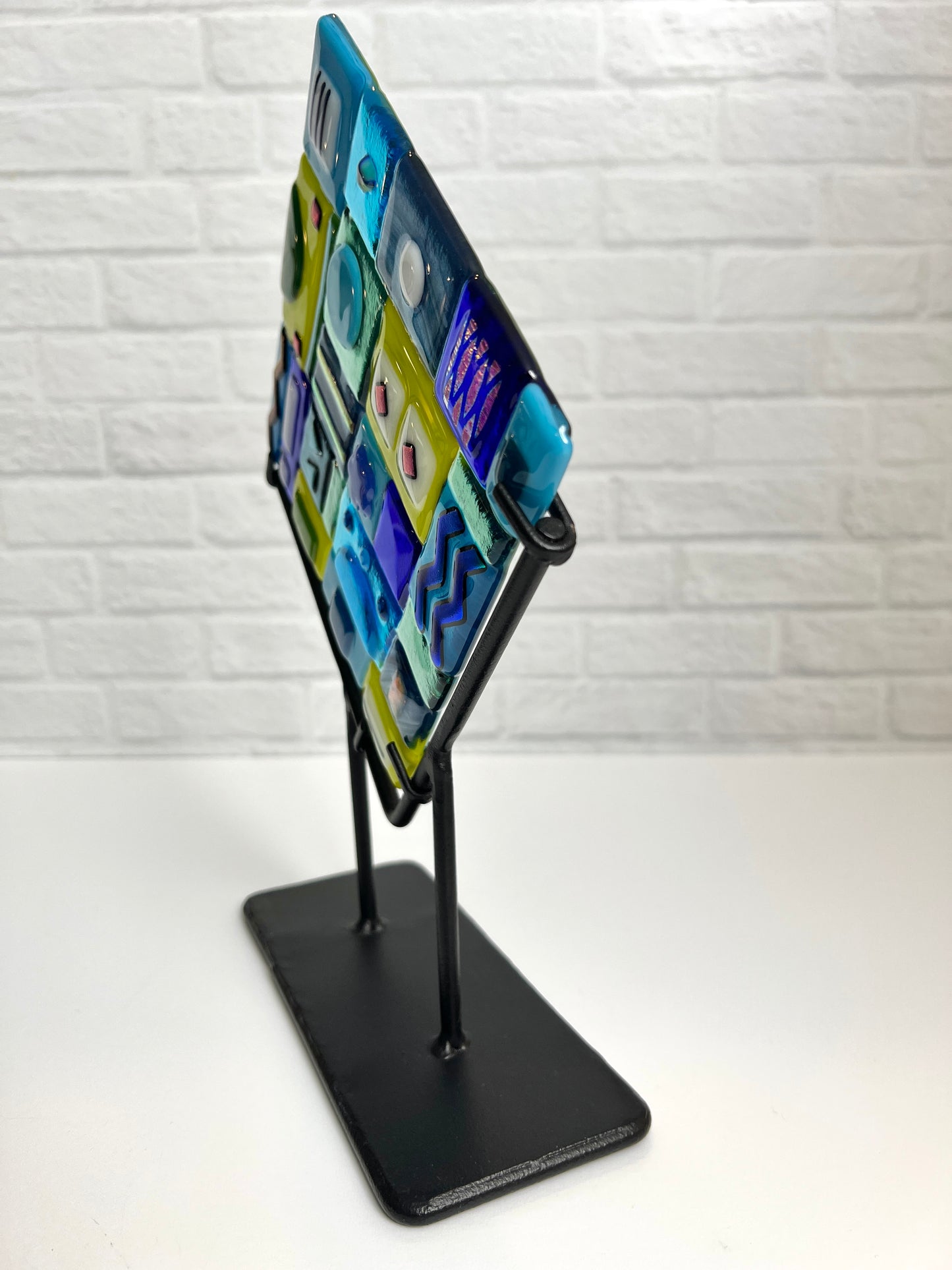 Abstract Glass Sculpture